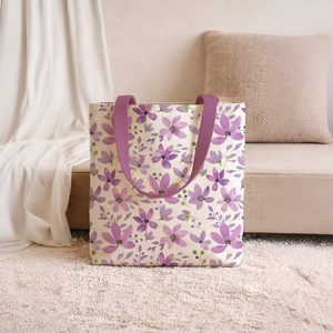 Sac de courses réutilisable en coton, écologique, avec poignées robustes pour un usage quotidien - Product Image 1