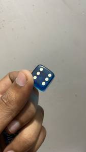 Handmade <b>Eco</b>-Friendly FAIZA CRAFT Customizable Resin Dice Set White Gold <b>Dots</b> Art Collectible Custom Logo Home Decoration Gifts - Product Image 5