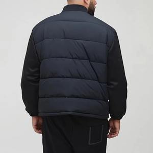 เสื้อโค้ทกันหนาวแบบมีฮู้ดสำหรับผู้ชาย ไซส์ใหญ่ คุณภาพสูง กันน้ำ แบบกลับด้านได้ ผลิตจากไนลอนบุขนเป็ด พร้อมกระดุมปิด - Product Image 5