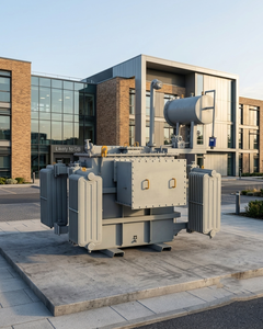 Transformador trifásico de inmersión en aceite fabricado en India, 22kV 50Hz, estructura de bobina en disco, sistema de distribución para uso industrial - Product Image 3