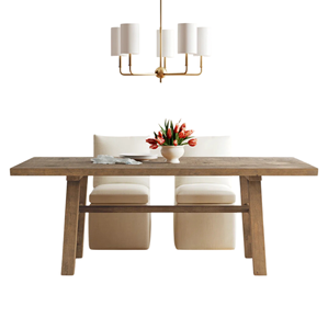 Modern Country Living Solid Custom Mango Wooden Square Natural Grain Finish Most Durable Home Kitchen Restaurant <b>Dining</b> <b>Table</b> - Product Image 6