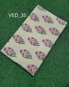 Tela de Algodón Tricot Estampada a Mano por Metro, Suave, Ligera y Ecológica para Confección de Vestidos para Mujeres y Niñas - Product Image 5