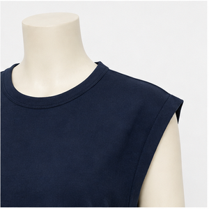 เสื้อยืดแขนสั้นผ้าฝ้ายทรงหลวมสำหรับผู้หญิง - Product Image 6