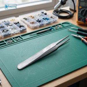 คีมจับ Dumont Forceps รุ่นที่ 2 ปลายแหลม ทำจากเหล็กกล้าไร้สนิม สำหรับการผ่าตัด ระดับ Class I ได้รับการรับรองมาตรฐาน CE - Product Image 2
