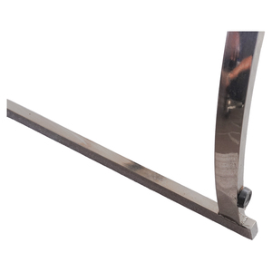 Présentoir de Vêtements Portable de Luxe en Métal Bros Display – Support de Présentation Commercial Moderne Pliable et Robuste pour Vêtements, Autoportant - Product Image 6