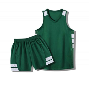 Uniforme de basket-ball en polyester pour hommes, respirant, imprimé par transfert thermique, maillot de sport, kit d'équipe athlétique, chemise d'entraînement - Product Image 6