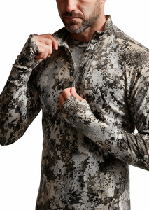 Chaqueta de Caza de Camuflaje Unisex de Manga Corta, Tejido Softshell Transpirable, Antibacteriano, de Poliéster, para Verano - Product Image 3