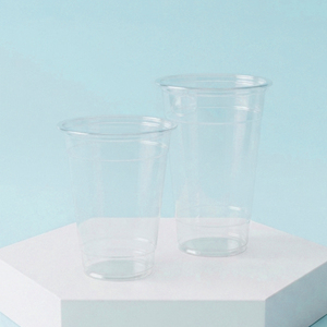 Wholesale Disposable Transparent 12oz 16oz Iced Dessert Smoothie <b>Plastic</b> Coffee <b>Cup</b> With Dome Lid - Product Image 1