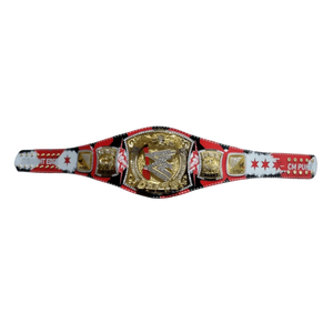 Cinturón de Campeonato WWE de CM Punk, Personalizable, de Alta Calidad, Rojo y Negro, Cinturón Deportivo Personalizado, Edición de Coleccionista - Product Image 5