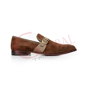 Chaussures mocassins pour hommes en cuir véritable de qualité supérieure, style daim, fabriquées à la main, décontractées et tendance – Grande Vente - Product Image 5
