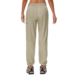 Women's Lightweight Summer 2025 Jogger Hiking <b>Pants</b> Quick Dry Casual Outdoor Sport Trousers with Zipper Pockets ODM Supply - Product Image 3