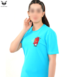 เสื้อยืดผู้หญิงสีทึบสไตล์มินิมอลเสื้อยืดผู้หญิงสีทึบสีตัดกันออกแบบใหม่ล่าสุดสีตัดกันตามสั่งเสื้อยืดสไตล์ไม่เหมือนใคร - Product Image 5