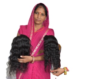 Remy 100% Paquetes ondulados alineados con cutícula Proveedor de estilo de onda profunda suelta Máquina virgen Extensiones de cabello humano indio de doble trama Pelucas - Product Image 6