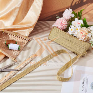 Trenzas y Cordones de Hilo Metálico de Última Moda, Más Vendidos, Bajo MOQ, en Colores Sólidos - Product Image 5