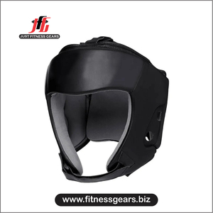 อุปกรณ์ฟิตเนส JUST FITNESS GEARS หมวกป้องกันศีรษะสำหรับฝึกซ้อมมวย PU คุณภาพสูง ปรับแต่งได้ หมวกคิกบ็อกซิ่งแบบถอดหน้ากากได้ - Product Image 1