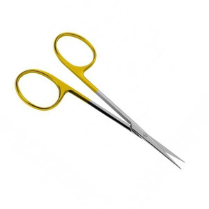 Ciseaux de tenotomie Stevens courbés 11 cm en carbure de tungstène et acier inoxydable, instrument chirurgical manuel de précision pour tissus, certifié CE, haute performance - Product Image 5