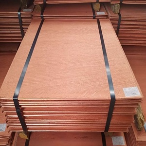 ทองแดงแคโทดบริสุทธิ์สูง 99.999% ความหนา 0.3 มม.-5 มม. แผ่นทองแดงแบบกำหนดเองได้ ราคาถูก - Product Image 1