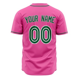 White Baseball Jersey Men Women Breathable Mesh Button Up Short Sleeve Sportswear Uniform Adult Unisex Regular Fit - Product Image 2
