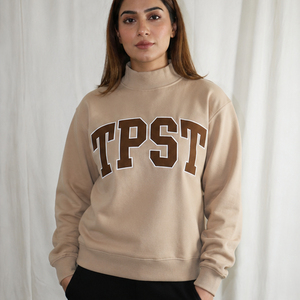 Sudadera Personalizada con Cuello Alto Estilo Universitario TPST, Sudadera para Universidad, Campus, Club Escolar, Equipo, Ropa Griega, Proveedor OEM ODM - Product Image 2