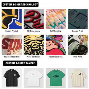 Camiseta Oversize de Algodón para Hombre, 100% Algodón Tejido, Corte Holgado, Estilo Urbano, Casual, Básica - Product Image 5