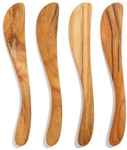 Wooden <b>Serving</b> <b>Spoons</b> Set Minimalist Design Durable Handle For Kitchen Use - Product Image 5