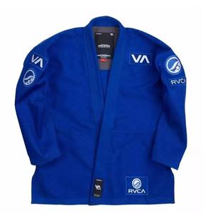 Kimono Profesional de Alta Calidad Gi 100% Algodón Shoyorol BjjGl RVCAV2 Batch # Kimono de Jiu Jitsu Brasileño 60 Fighter, Traje de Karate Azul - Product Image 2