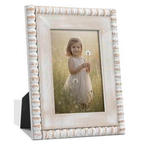 Premium Handmade Solid Wood <b>Photo</b> <b>Frame</b> Elegant Decorative Tabletop Display for Home Office Living Room Classic <b>Rustic</b> Style - Product Image 1