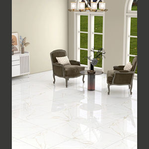 Azulejo Cerámico Brillante de Primera Calidad, 600x600mm, 60x60cm, 24x24, Superficie de Porcelana Pulida, Revestimiento Duradero para Pisos, Azulejo Moderno para Paredes Interiores - Product Image 1