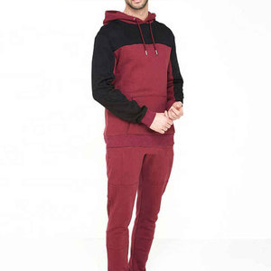 Survêtements de sport pour hommes de haute qualité, 100% coton, poids lourd 450 GSM, épaules tombantes, double couche, pour l'extérieur - Product Image 2