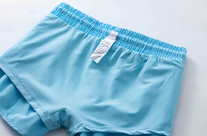 Short de sport personnalisé de haute qualité pour hommes pour les entraînements athlétiques d'été en gros Technique brodée à motif solide - Product Image 4