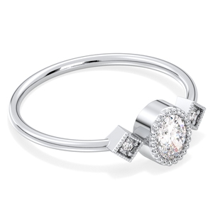 Anillos de Boda de Plata de Ley 925 con Moissanita Certificada por GRA de REYES Wholesale, Novedad, Regalos de Aniversario, Joyería Fina - Product Image 3