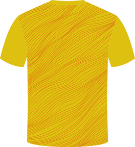 Camiseta de Fútbol con Cuello en V para Hombre FURAT LEATHERS, Estampado Geométrico Rojo con Transferencia Térmica, Poliéster que Absorbe la Humedad, Manga Corta - Product Image 4