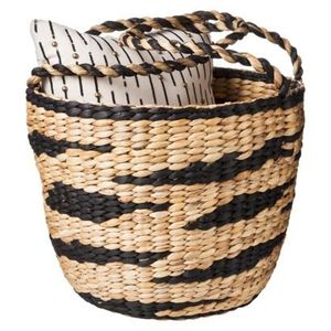 Panier en jonc de mer tressé à la main, organisateur de rangement pour la décoration intérieure, fournisseur en gros du Vietnam - Product Image 1