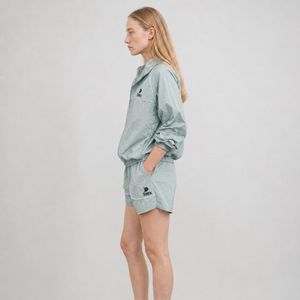 Comfortable <b>Women</b> <b>Windbreaker</b> Short Set Designed With Breathable Fabric For Maximum Mobility And Style Premium Quality - Product Image 5
