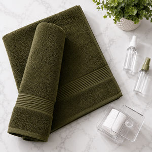 400 GSM Organic Cotton Sports Bath Towels Soft Highly Absorbent Quick-Dry Gym Fitness Workout Towels Custom Logo Wholesale - Product Image 5