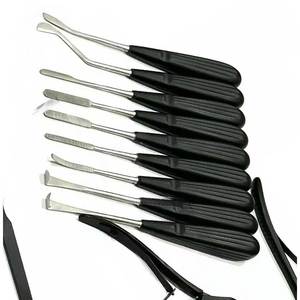 Rhinoplasty preservation instruments 13 pcs black plastic surgery nose surgery set cosmetic nasal surgery tools usa europe <b>stand</b> - Product Image 3