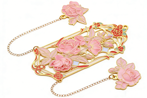 ที่คั่นหนังสือแบบกำหนดเองพร้อมจี้ห้อย สวยงามน่าประทับใจ ทันสมัย น่าหลงใหล น่าสนใจ เหมาะเป็นของขวัญที่สมบูรณ์แบบ - Product Image 2