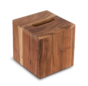Boîte à mouchoirs en bois personnalisable, prix de gros, design classique et élégant, artisanat naturel pour votre maison ou votre bureau. - Product Image 4