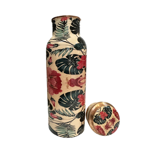 Botella de Agua de Cobre de Diseño Personalizado de Alta Calidad, 1000 ml, Decoración para el Hogar con Esmalte Impreso, Incluye Tapa y Accesorios - Product Image 3