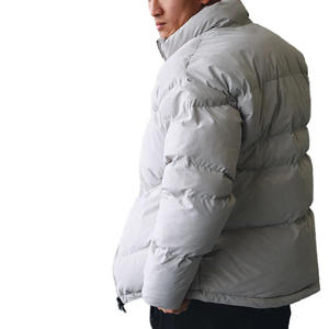 Veste matelassée pour homme de haute qualité, personnalisée, couleur unie, à capuche, pour l'hiver, usage extérieur, best-seller - Product Image 2
