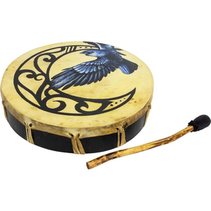 Shamanic Birch Wood Handmade Tambourine Hand <b>Drum</b> Percussion Instrument Meditation Marching <b>Drum</b> Wholesale Custom Sheepskin <b>Drum</b> - Product Image 2