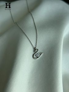 IGI/GIA Certified Diamond Swan <b>Pendant</b> in <b>Solid</b> <b>Gold</b>/Platinum – Custom Fine Jewelry for Retailers - Product Image 4