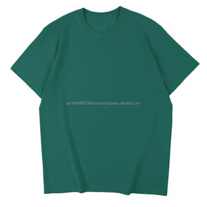 T-shirts pour hommes en coton 100% de haute qualité, T-shirt surdimensionné lourd, T-shirt décontracté à épaules tombantes pour unisexe - Product Image 5