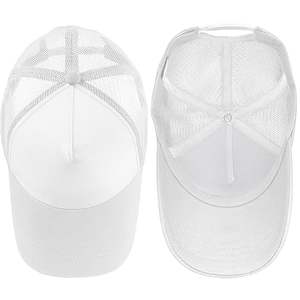 Gorra de béisbol trucker personalizada OEM con malla trasera, visera curva, ajustable, con logo personalizado OEM ODM, unisex - Product Image 5