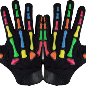 ถุงมืออเมริกันฟุตบอล LABINO INDUSTRIES รุ่น LI-AG-0726 แบบเต็มนิ้ว กันน้ำ สายรัดข้อมือปรับได้ ปิดด้วยหัวเข็มขัดกันลื่น - Product Image 1