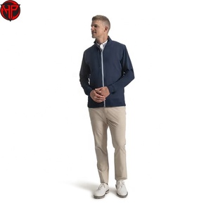 Vestes coupe-vent personnalisées pour hommes, fermeture éclair, imperméables, pour la course à pied, le golf, le VTT, avec capuche, légères, coupe-vent - Product Image 2