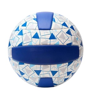 Nuevo Diseño de Última Generación, Servicio OEM, Balón de Voleibol Personalizado de Cuero PU/PVC, Resistente y Colorido - Product Image 1