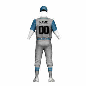 Dernier design de maillot de baseball pour hommes - Respirant, grande taille, taille personnalisée, 100% coton, impression par sublimation, couleur unie, prix abordable - Product Image 3