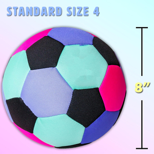 Balón de Fútbol Divertido para Niños y Niñas de Fort Worth, Regalo de Cumpleaños, Navidad, Colorido, Suave, Seguro, Transpirable, Duradero, Ligero, de Goma - Product Image 3