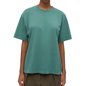 Camisetas de Algodón 100% para Mujer, Cuello Redondo, Manga Corta, Lisas, Personalizables con el Logotipo de tu Marca - Product Image 1